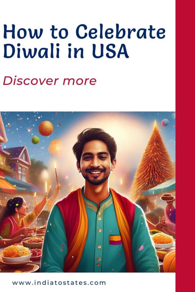 diwali in usa || India To States