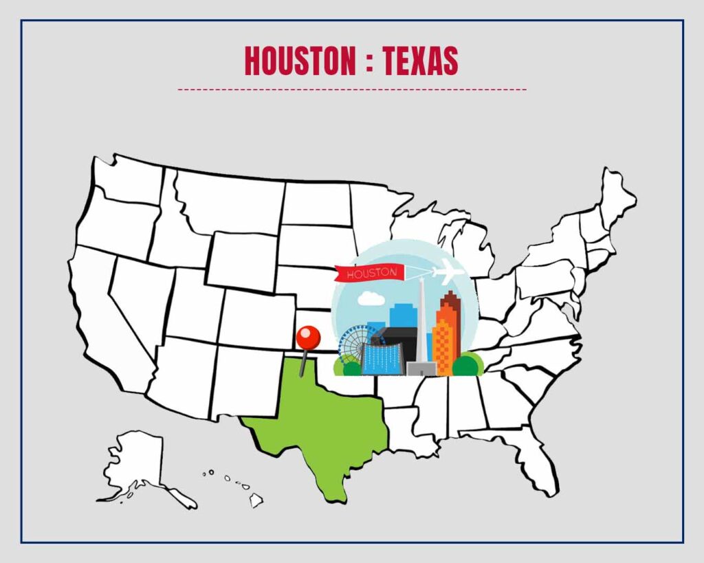 Houston Texas || India To States