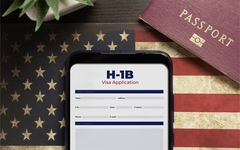 The H1B Visa || India To States